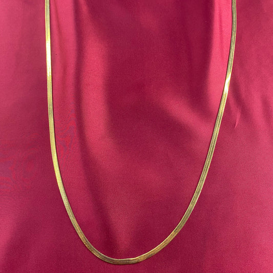 Silver & Golden Snake Chain