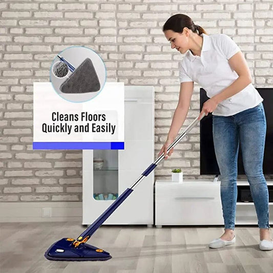 360 Rotatable Adjustable Triangle Cleaning Mop